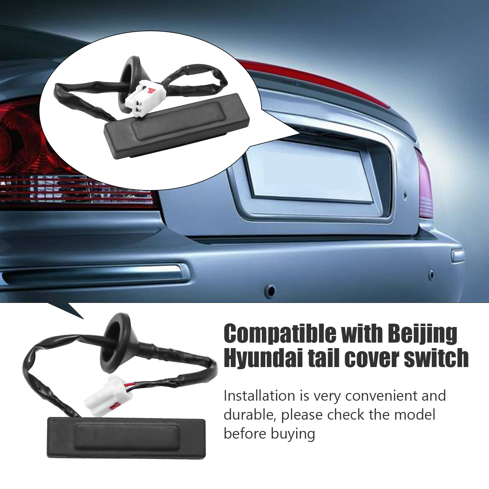 Rear Trunk Hatch Release Switch for 201217 Hyundai Veloster 1.6L