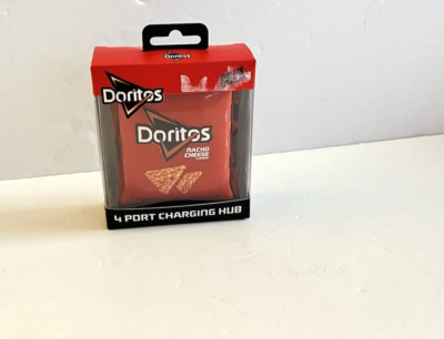 NACHO CHEESE DORITOS CHIPS Motiv Neuheit 4 Port Ladehub USB A & C Anschlüsse