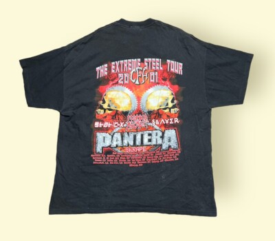 Vintage Pantera T Shirt 2001 The Extreme Steel Tour Men's XL Vintage Pantera T Shirt 2001 The Extreme Steel Tour Men's XL