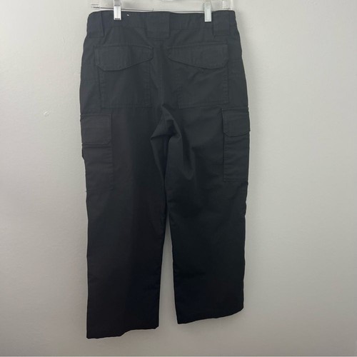 Tru Spec Cargo Pants Womens size 8 Black Rip Stop - Picture 5 of 5