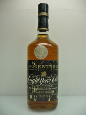 Cockburn's 8 years old Blended Scotch Whisky 70er Jahre ca. 40-43% 70-75cl