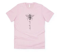 Let It Bee T-shirt Tee Top Funny Cute Bohemian Boho Save the Bees Mother Nature