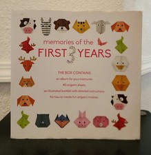 Memories Of The First 3 Years Girl Record Book And Original Mobile Kit