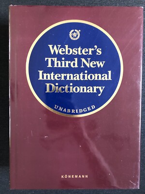 Webster s Third New International Dictionary - unabridged - Könemann Verlag
