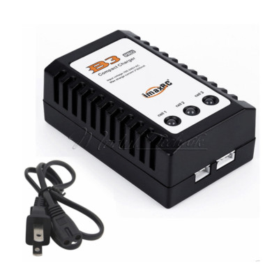 iMax RC B3 Pro Compact 2S 3S Lipo Balance Battery Charger US/EU Plug For RC