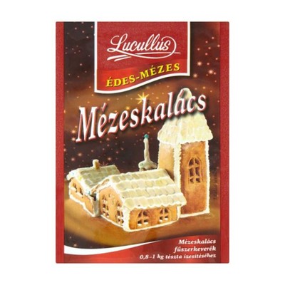 100x Hungarian Original Lucullus Gingerbread Spice Mix - Mézeskalács Füszer 14g