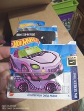 HOT WHEELS 2025 MONSTER HIGH GHOUL MOBILE HW SCREEN TIME Boxed Shipping