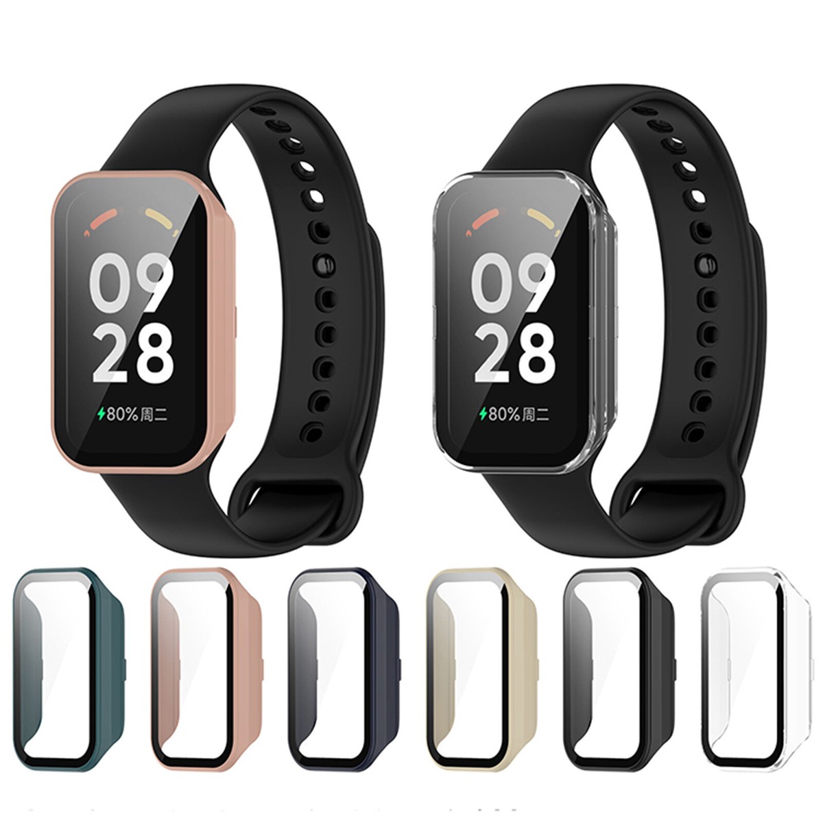 Water-proof Bracelet Protective Case for mi Smart Band Active/Redmi Band