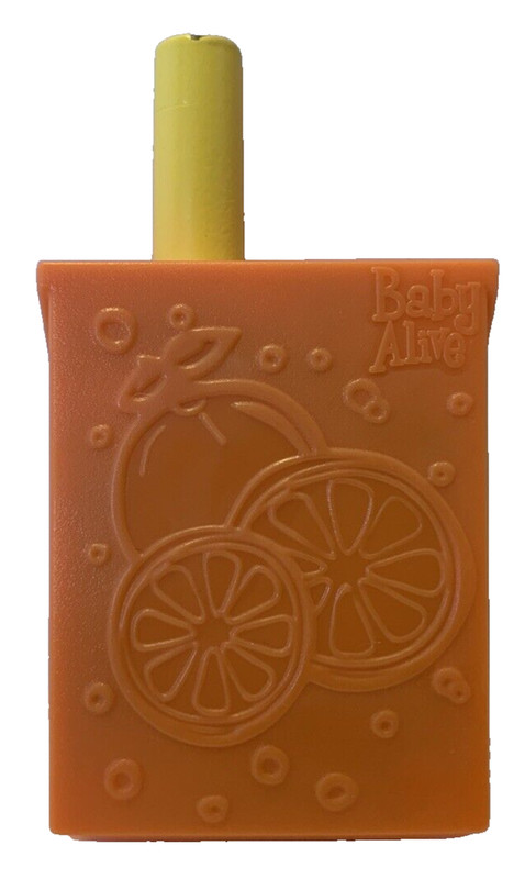 Baby Alive Orange Replacement Juice Box Hasbro 2016 for Snackin’ Sara Doll