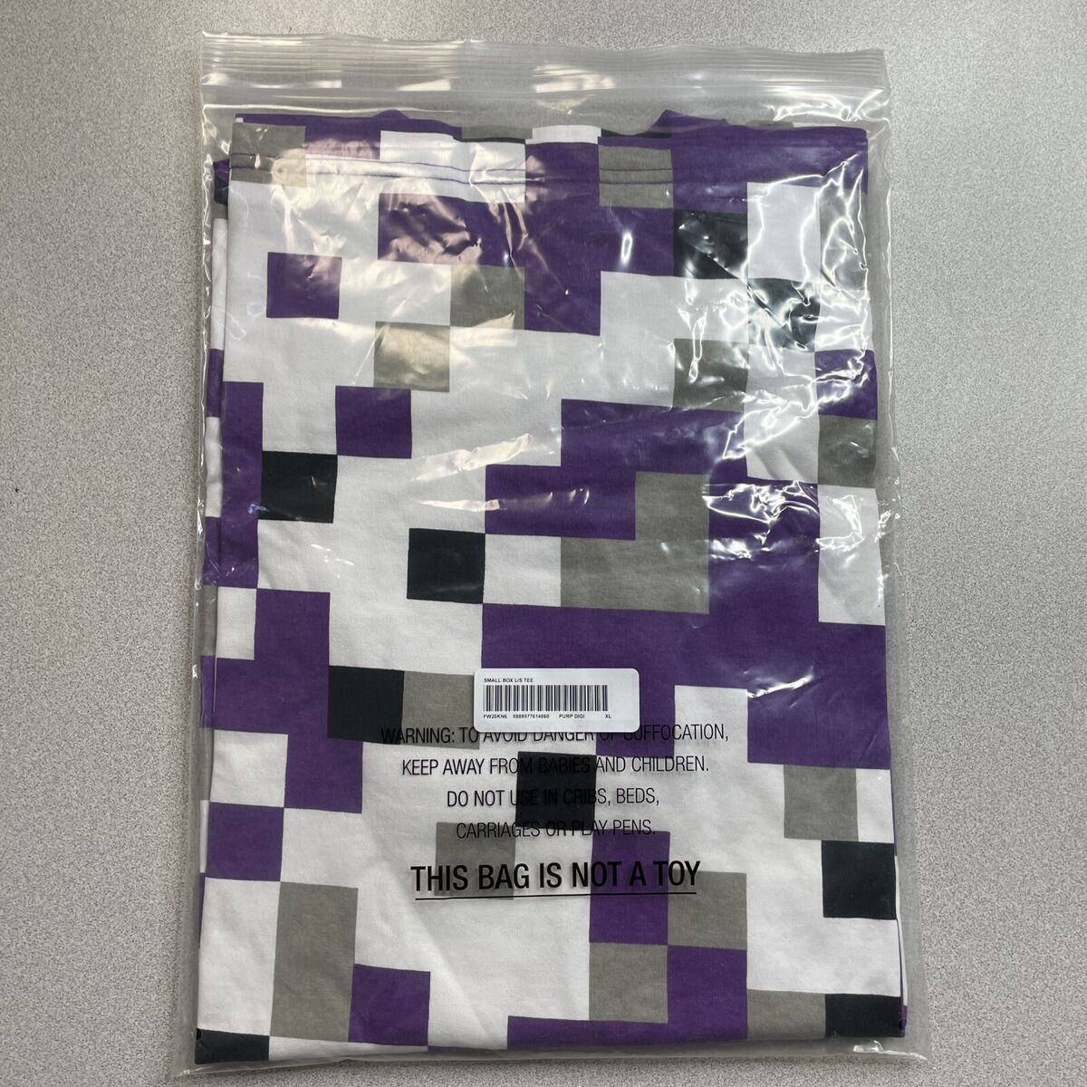 Supreme Small Box Logo Long Sleeve Short Purple Digital Camo Supreme Small Box Logo Long Sleeve Short Purple Digital Camo