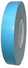 T.R.U. Industrial Duct Tape. Waterproof UV Resistant Teal Blue 1 in X 60 Yd.