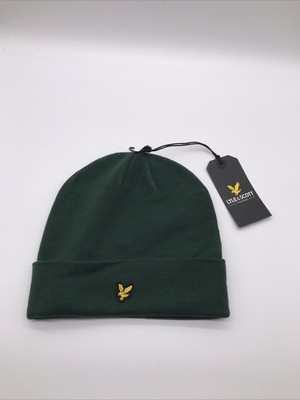 Scott Logo Mens Jade Green Beanie Hat 