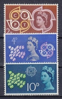 Europa 1961 GRANDE BRETAGNE 362/4 Neuf sans charnière 27A