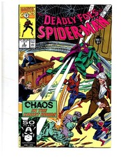 Marvel Comics The Deadly Foes of Spiderman #2 Volume 30 1991 VF+