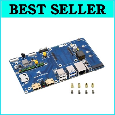 Compute Module 5 IO Board with PoE: Enhanced Raspberry Pi CM5 Compatibility