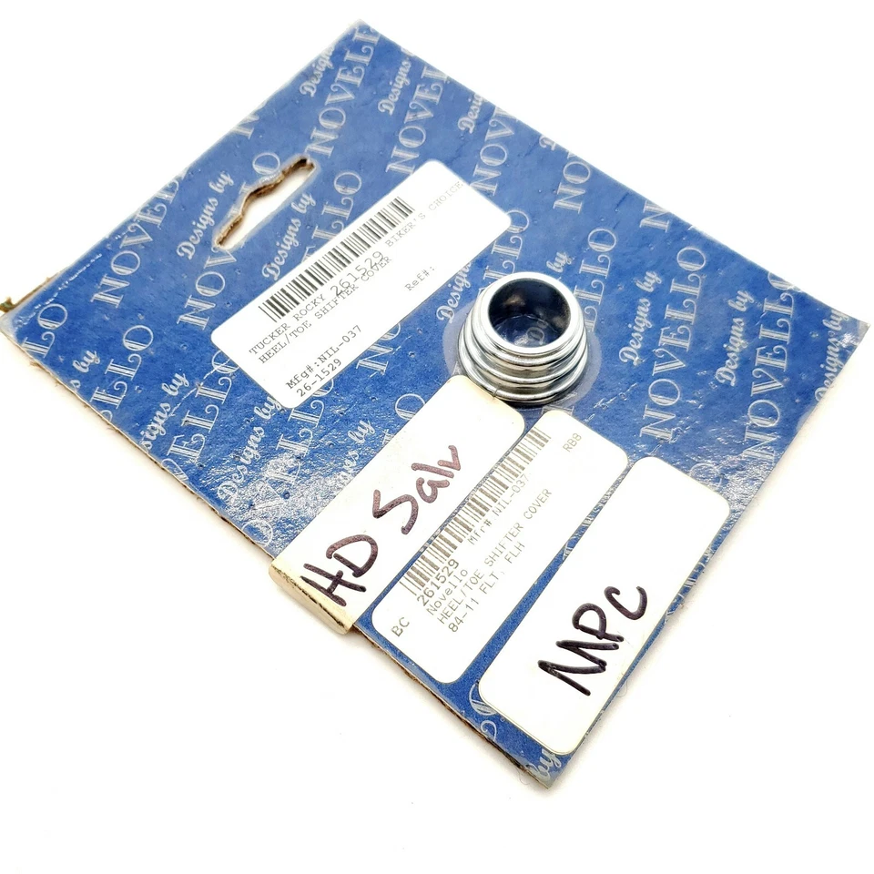 Cubierta de palanca de cambios de talón/dedo del pie Novello Harley Davidson 84-11 FLT, FLH #NIL-037 261529 Foto 3 de 4