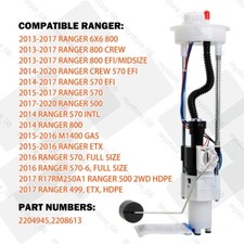 Buy Quantum QFS Polaris In-Tank EFI Fuel Pump W/ Regulator, Tank Seal & Strainer At UTV Source - Foto 7