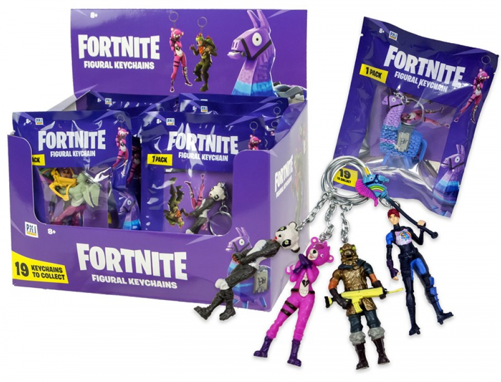 Fortnite Complete Set 19 Figural Keychains Llama Brite Bomber Fortnite Complete Set 19 Figural Keychains Llama Brite Bomber