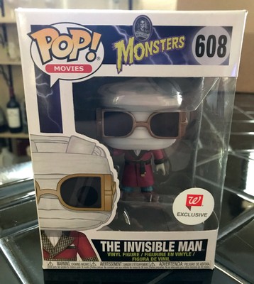 Funko Pop Universal Monsters The Invisible Man #608 - Walgreens Exclusive | eBay