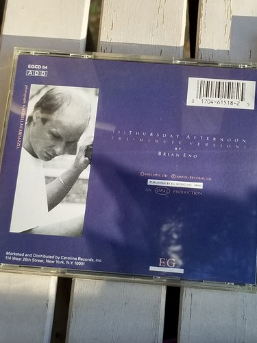 LOT 4 CDs BRIAN ENO MORE MUSIC FOR FILMS THURSDAY AFTERNOON SHUTOV ASSEMBLY - Picture 10 of 23