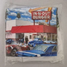 In N Out Burger California T-Shirt Size XL GT Shelby Promo Vintage SEALED NEW