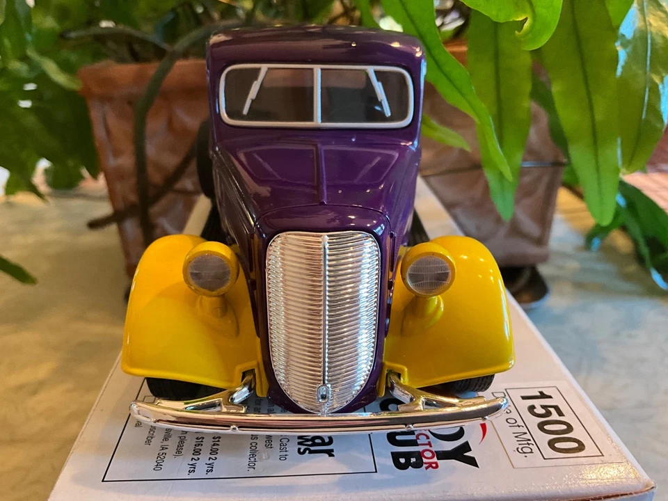 Ford Pickup 1937 edición limitada banco de coleccionista de metal fundido por SpecCast Foto 4 de 4