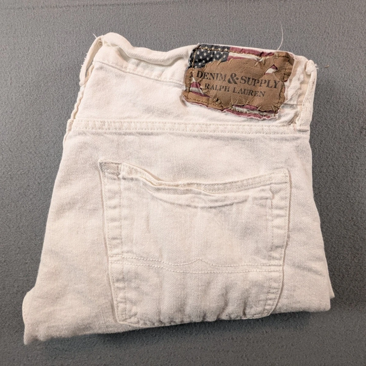 Denim & Supply Ralph Lauren White Jeans for Men for sale | eBay