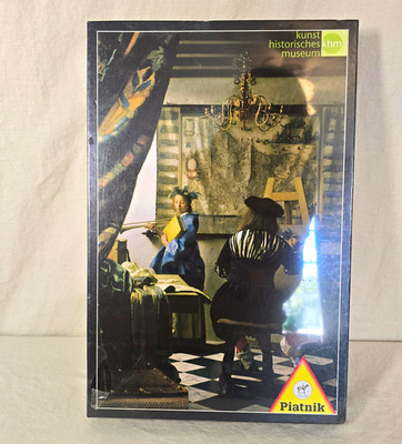 Piatnik Vermeer The Art of Painting 1000 Piece Puzzle 564048 Sealed New