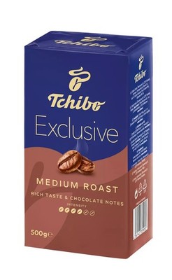 TCHIBO Exclusive Medium Roast Ground Coffee 500g / 17.6oz