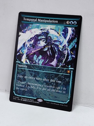 1x Temporal Manipulation, NM, Special Guests (SPG), Magic: the Gathering, MtG - Picture 2 of 6