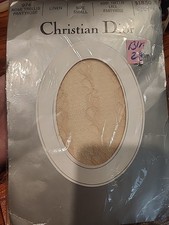 NWT Vintage Christian Dior 1980  s pantyhose 974 Rose Trellis Lace Sz Small