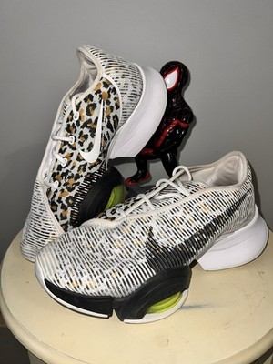 Nike Air Zoom SuperRep / HIIT Class Fitness Shoes - Animal Print / White