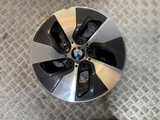 15-19 BMW 118I F20 16 INCH 5 STUD 5 SPOKE ALLOY WHEEL 7JX16 (SCRATCHED)