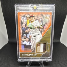 Topps 2025 Major League Material Orange Manny Machado Padres #MLM-MMA /25