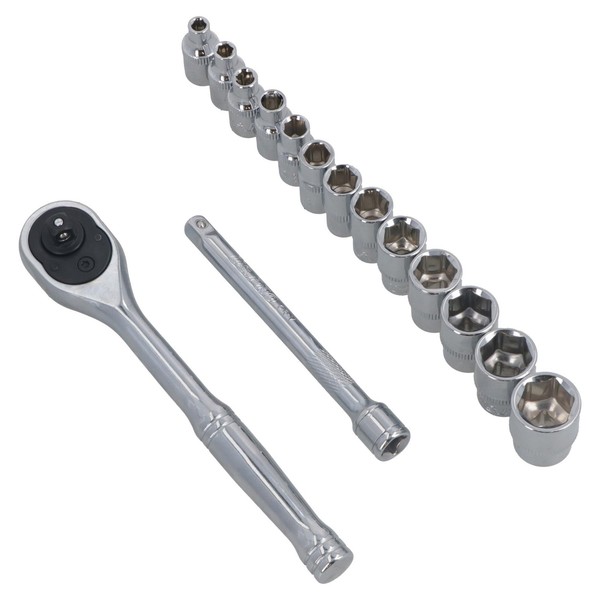 1/4 Zoll Antrieb Metrisch Mm Flache SteckschlüSseleinsäTze Und ZubehöR-Kit 4 ...-image
