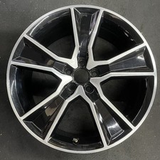 Audi Machined Black Q5 Oem Wheel 20 2019-2021 Rim Original Factory 59075 Audi Machined Black Q5 Oem Wheel 20 2019-2021 Rim Original Factory 59075
