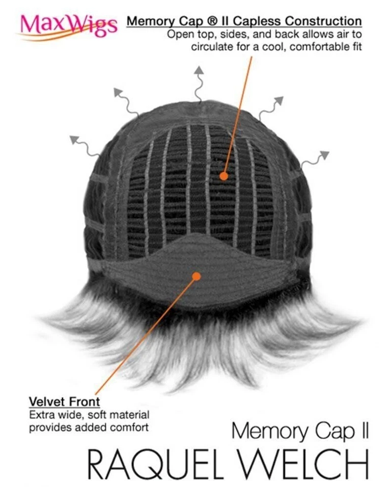 Peluca corta Pixie Raquel Welch Winner R9F26 Moca Foil color de cabello de Hairuwear Foto 4 de 4