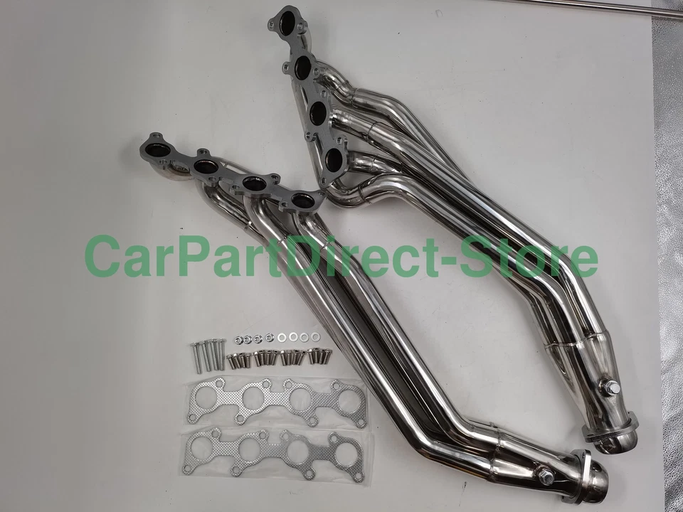 Stainless Steel Manifold Headers for 2011-2016 Ford Mustang GT 5.0L V8 NEW - Imagem 4 de 4