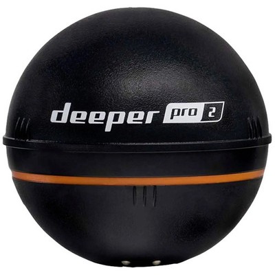 Deeper Pro+2 Fischfinder Echolot Sonar GPS schwarz kabellos akkubetrieben