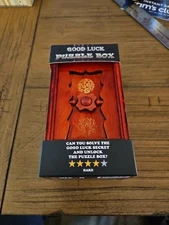 Good Luck Puzzle Box Gift Card Holder