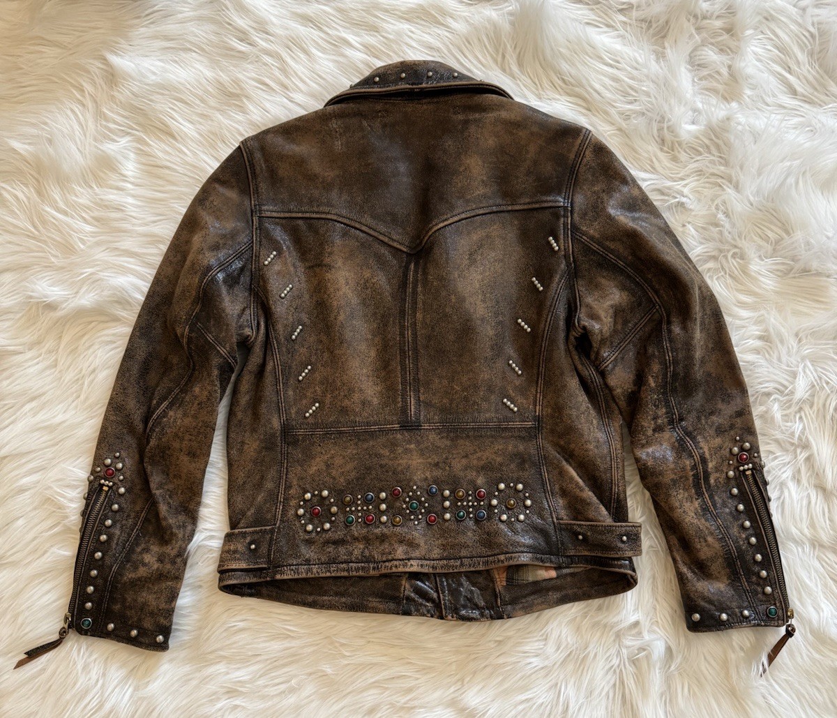 ジャケット・アウター DOUBLE RL CO. motorcycle coat RRL s-l1200.jpg