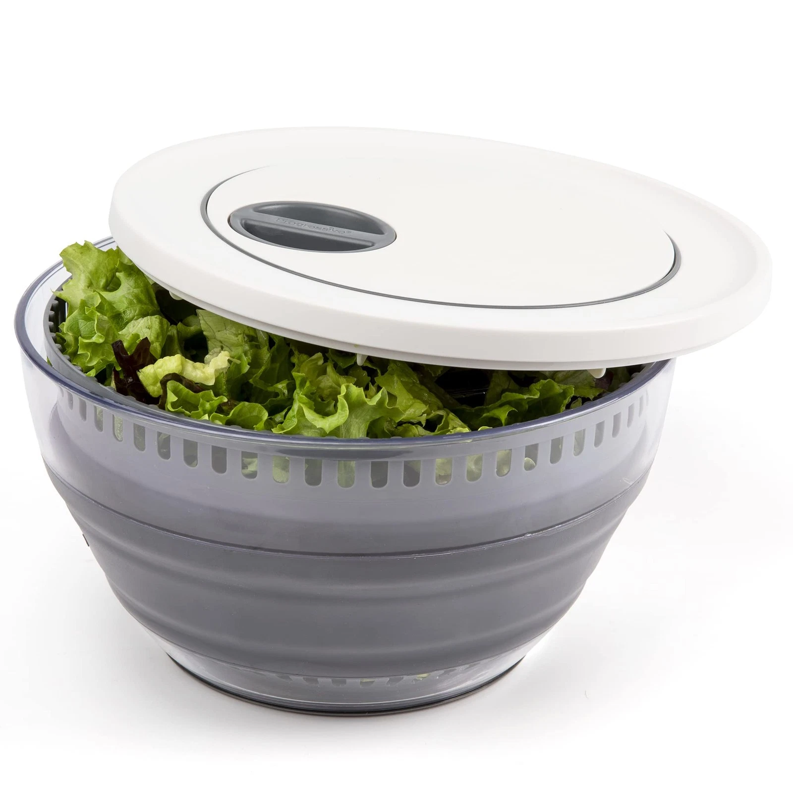 International Prepworks 4 Quart Space Saving Folding Collapsible Salad Spinne...
Opens in a new wind