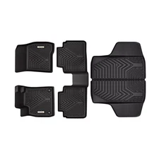 All Weather Floor Mats & Trunk Cargo Liner For 2023-2025 Honda Accord TPE Rubber