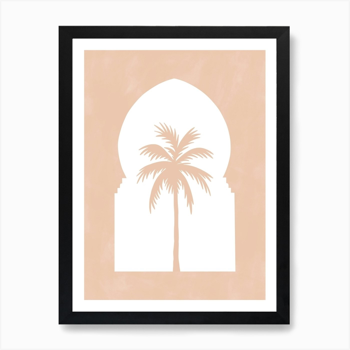 Palm Trees No1 Framed Art Print Canvas Wall Decor Picture