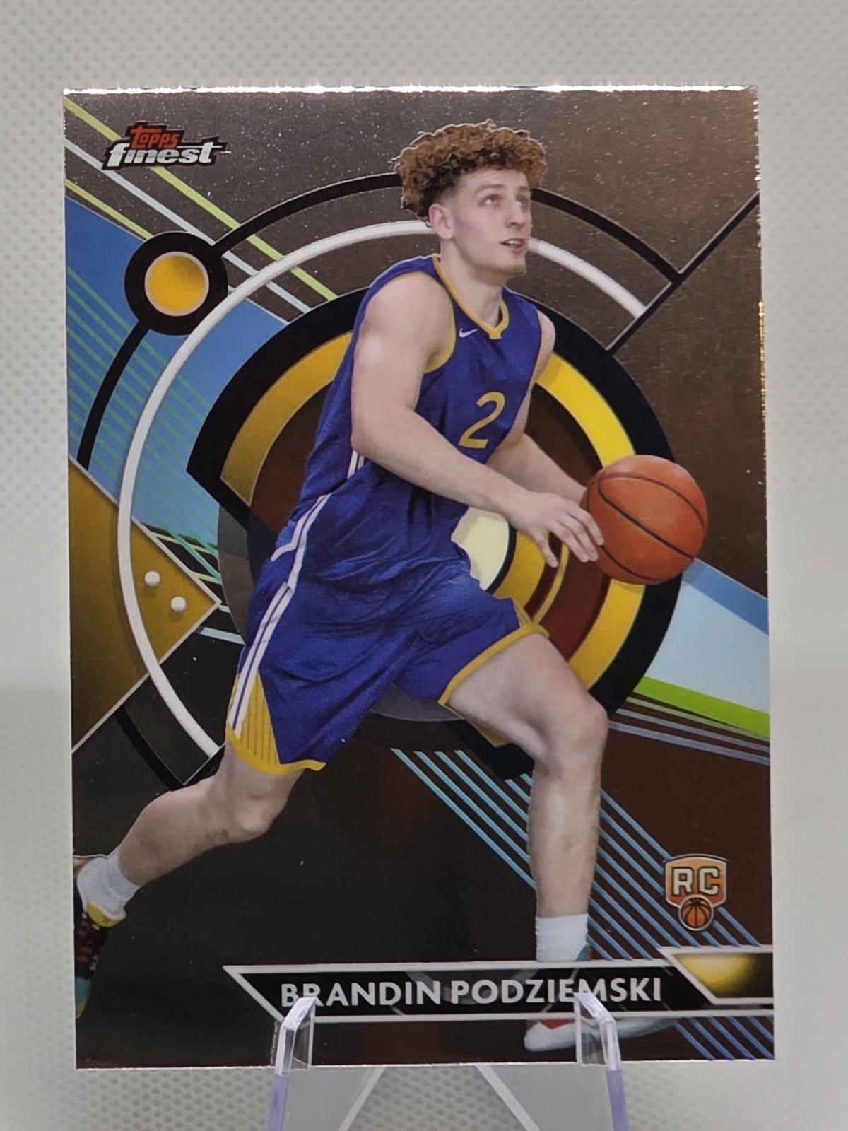 2023-24 Topps Finest - Common Brandin Podziemski #92 (RC)