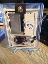 2025 National Treasures #157 Ashton Jeanty True Rookie Patch Auto /99 - Raiders
