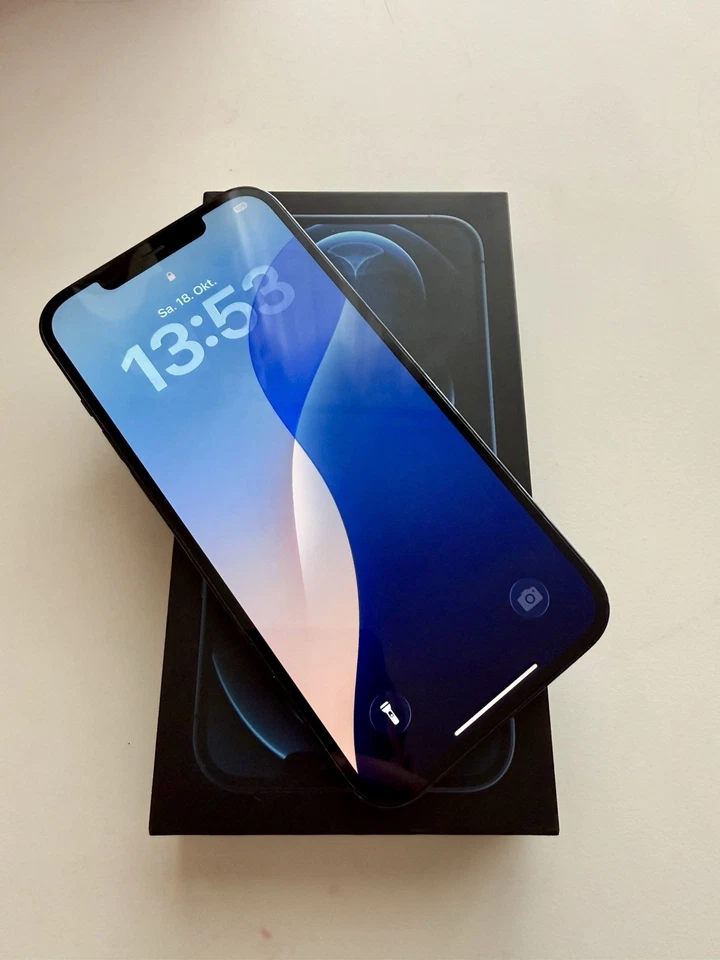 iPhone 12 Pro Max Pacific blue / 256GB / Simlockfrei - Bild 2 von 4