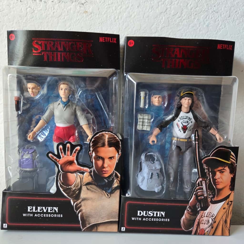 Jazwares STRANGER THINGS ELEVEN and DUSTIN 6in Action Figure | eBay