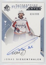 2018-19 SP Authentic Auto Future Watch 824/999 Jonas Siegenthaler #223 Auto s0w