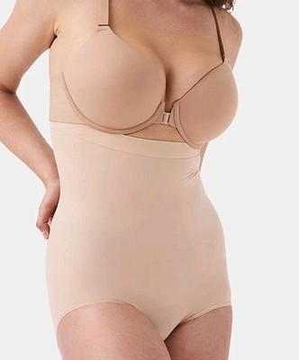 SPANX High Waist Brief Soft Nude sz 1XL- Open box $40 MSRP